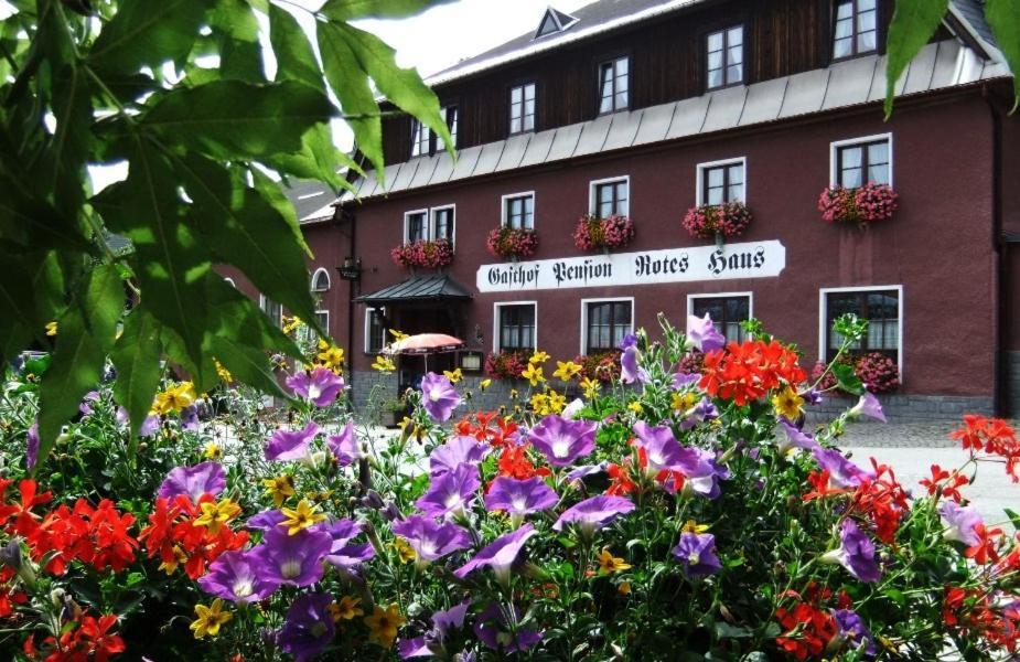 Gasthof-Pension Rotes Haus Oberwiesenthal Ngoại thất bức ảnh